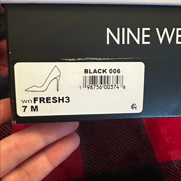 Nine West Checkered Heels - Picture 4 of 4